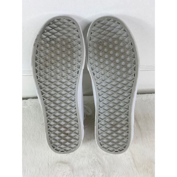 Vans Unisex Old Skool 500714 White Woven Shoes Sneakers Women's Size 7.5 - Picture 8 of 8